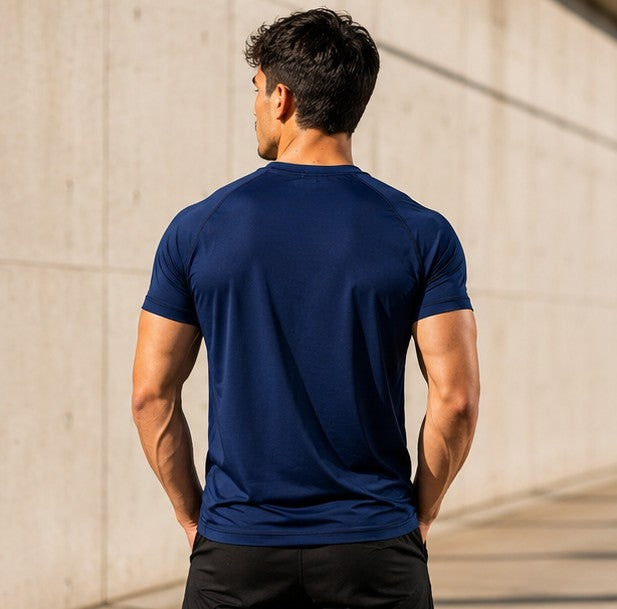Compression T-shirt Navy blue