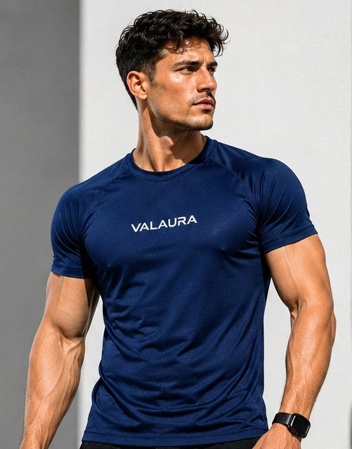 Compression T-shirt Navy blue